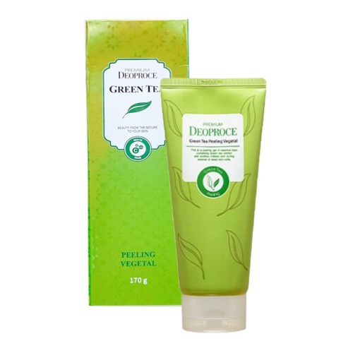韓國 Deoproce 綠茶深層潔淨 去角質 凝膠 170ml 男女適用