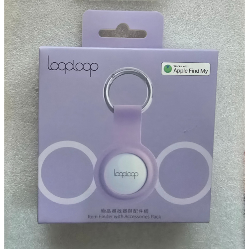Looploop Tag 物品尋找器 AT-10 全新未拆1入組，紫色款