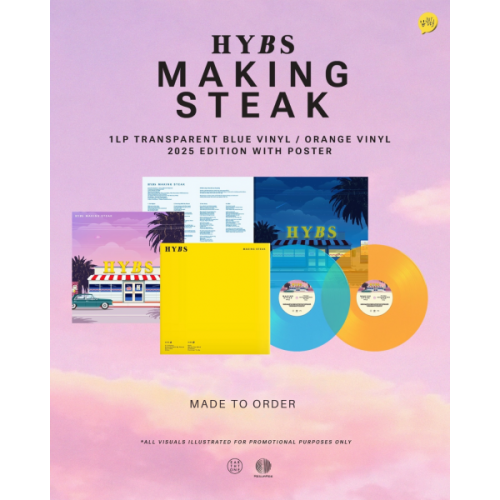 【黑膠】HYBS​《MAKING STEAK》限量彩膠 內附海報