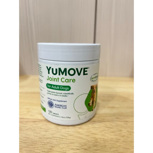 YuMOVE 成犬 120顆 優骼服 Joint Care 犬用關節錠 葡萄糖胺 關節保養