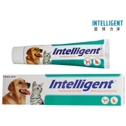 【擊掌寵物】Intelligent因特力淨-寵物酵素牙膏 (80g)