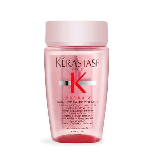 KERASTASE 卡詩 粉漾芯生髮浴-清爽型(80ml)-公司貨/國際航空版
