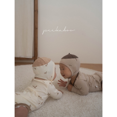 韓國peekaboo嫩嬰栗子套裝?