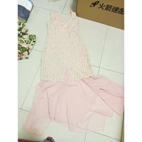NG商品-洋裝 肩帶 性感洋裝魚尾裙 夏天洋裝顯瘦長裙