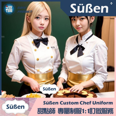 續勝Süßen 甜點師制服 1:1訂做服務 系列A 台灣製造廚師服 廚袍訂作學生制服訂作貴族學校制服 服務生制服餐廳制服