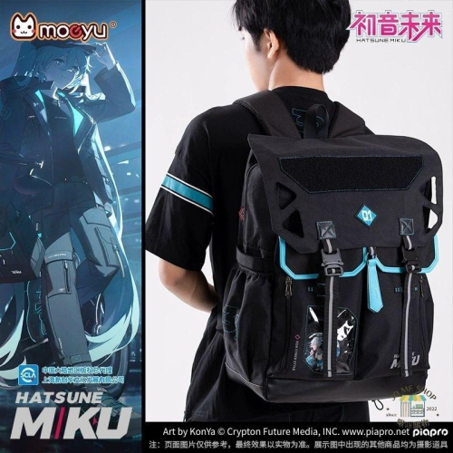 現貨 禮物 ?官方授權 正品 Hatsune Miku 初音未來 2023機能系列 遊騎主題 Rider 雙肩包 電腦包