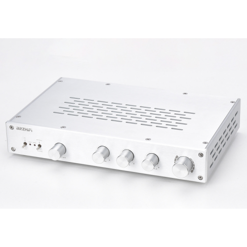 前級 擴大機 A類 線性電源 現貨 FV-2020 銀110V 高中低/直通調整 10倍放大 高傳真 hi-fi