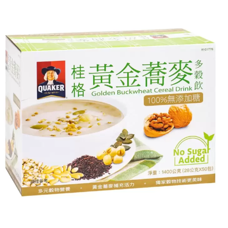 ✨好市多現貨✨桂格 無糖黃金蕎麥多穀飲 28公克 X 50入