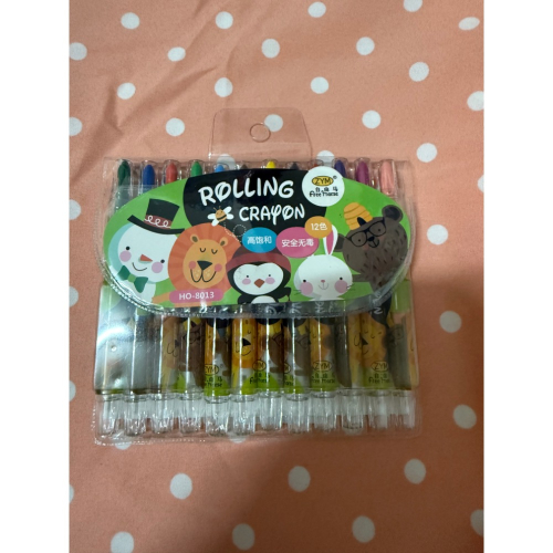 動物派對旋轉蠟筆?️