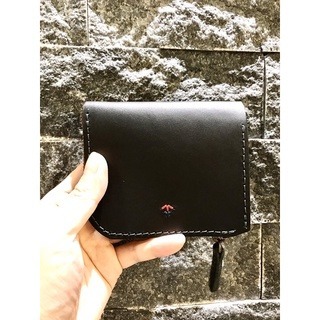 全新正品 japlish 日本製硬皮革錢包-黑色-可放硬幣、紙鈔