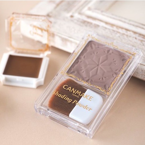 現貨+預購｜Canmake 小顏粉餅 修容粉 薄暮蕾絲特調 04限定色 柔焦零毛孔