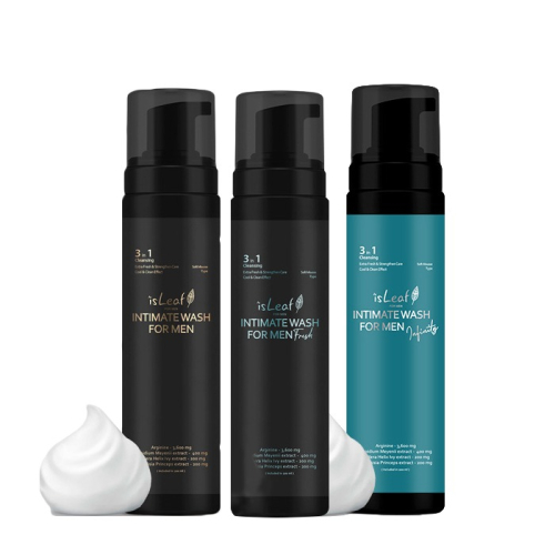 韓國 isLeaf 男性私密激淨慕絲 200ml 魅惑麋香/湛藍海洋/夏夜微醺 男士私密保養-PQ美妝