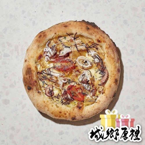 【瑪咖朵披薩】人見人愛小管章魚 7吋