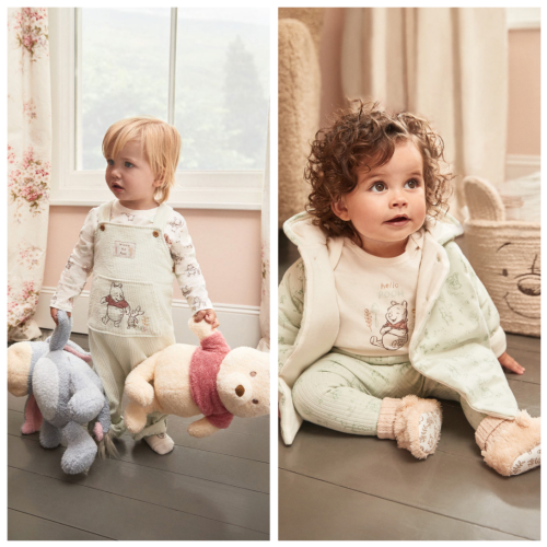 ?現貨?歐洲連線代購 Primark Disney 迪士尼 小熊維尼 套裝 外套 連身褲 兩件組 三件組 男寶 女寶