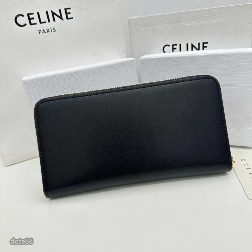 【Celine】賽琳男士女士同款錢包手拿包手抓包夾包簡約大容量多隔層拉鏈封口多功能適合上班商務出門必備休閒逛街多卡槽