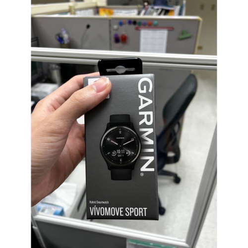 黑色 Garmin vivomove sport
