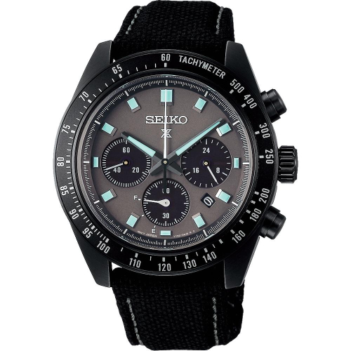 SEIKO 精工 Prospex SPEEDTIMER 黑潮夜視 太陽能計時錶V192-0AH0C