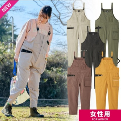 6/24-7/15東京連線代購商品 日本WORKMAN FieldCore 女生露營多功能吊帶褲 戶外 露營 登山 旅行
