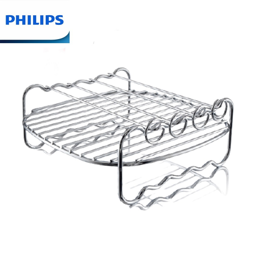 【原廠盒裝公司貨】PHILIPS HD9904 飛利浦健康氣炸鍋專用雙層串燒架 適用型號：HD9742、HD9642