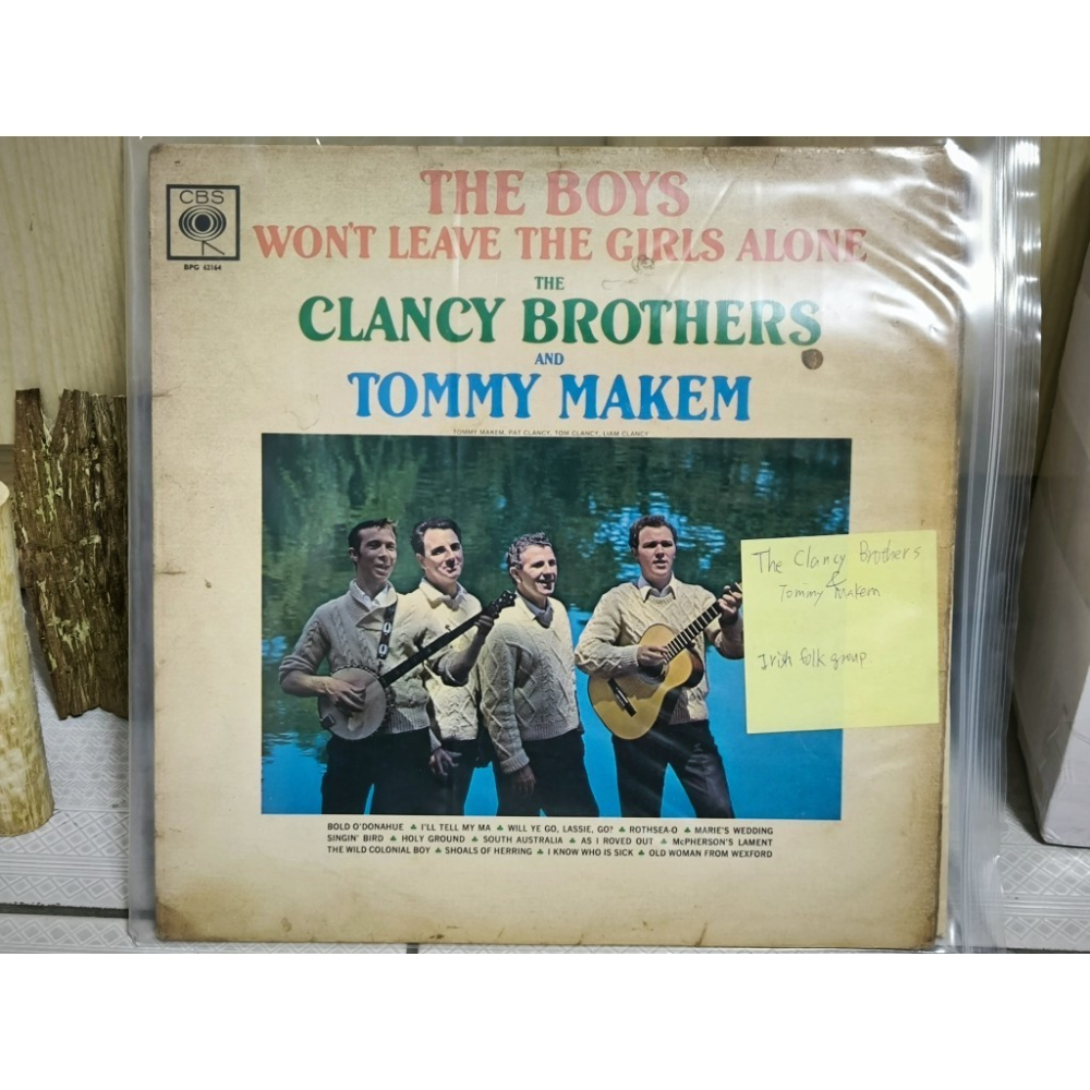 二手黑膠唱片-The Clancy Brothers & Tommy Makem Won＇t Leave