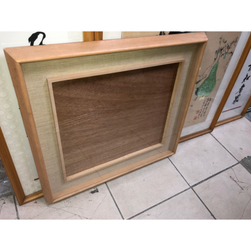 畫框 實木厚畫框 65*73cm 厚5.5cm自娶板橋