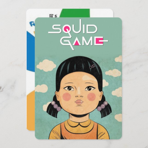 影集 魷魚遊戲2 Squid Game造型悠遊卡 (實體悠遊卡,非貼紙)：魷魚 遊戲