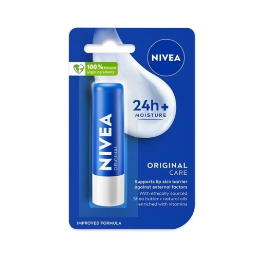 【NIVEA 妮維雅】水漾護唇膏-乳油木果+E(4.8g)【0058】