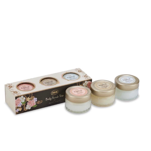 【機上免稅代購】SABON 迷你身體磨砂膏禮盒