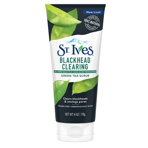 【ST. Ives 聖艾芙】磨砂洗面乳-綠茶竹子(6oz/170g)【6055】