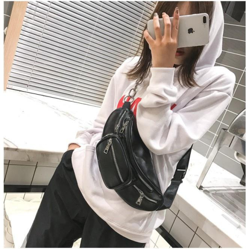 【Mate_Shop】韓版個性風 原宿 胸包 腰包 中性包 INS 批發 零售 現貨 預購