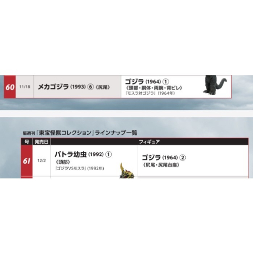日本 東宝雜誌 60+61