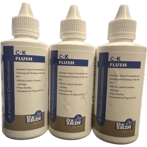 ￼最新現貨不必等?Dr.Skin CK Flush 犬貓清耳液～獸醫療等級
