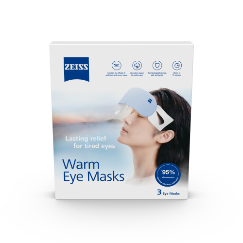 【ZEISS 蔡司】蒸氣眼罩 Warm Eye Masks 3片裝