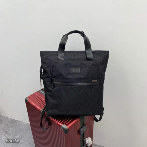 【Tumi】途米新款Alpha3系列彈道尼龍男士商務背包手提雙肩包書包筆電包可調節拆卸長肩帶簡約大氣隔層多耐磨簡便禮物