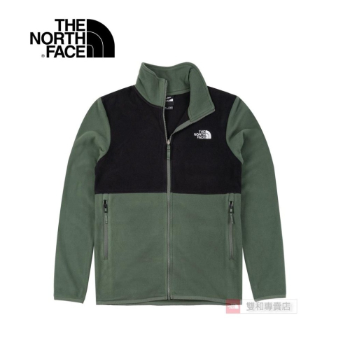 -雙11特惠-[雙和專賣店] THE NORTH FACE 男 保暖刷毛外套/可套接/4NA3/百里香綠