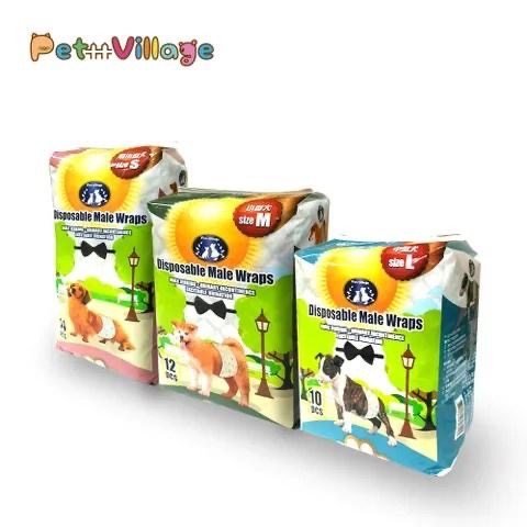 ?GuoShi寵物? 禮貌帶 魔法村 公狗專用拋棄式禮貌帶 狗狗禮貌帶 PV 狗狗禮貌