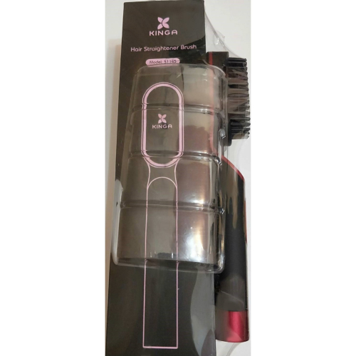 KINGA S1145 直髮梳 / 造型梳 / 四種溫度調節