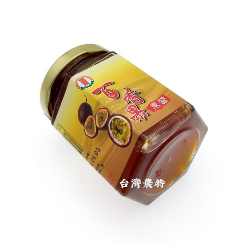 [台灣農特]台東地區農會東區農百香果果醬230g*1玻璃罐