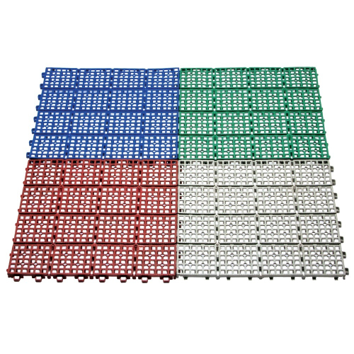 【PMU必美優】 DIY浴室組合墊6片組 卡扣式塑膠組合地墊 Plastic Mat