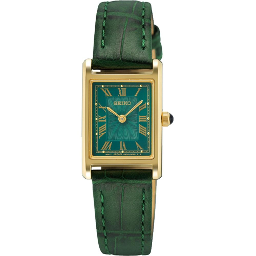 SEIKO 精工 CS 優雅羅馬方形女錶 (SWR098P1/4N30-00S0G)