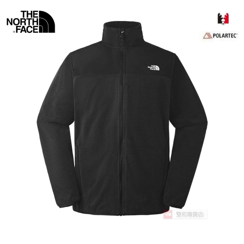 -滿3000免運-[雙和專賣店] THE NORTH FACE 男 保暖刷毛外套/83OS/可套接/黑