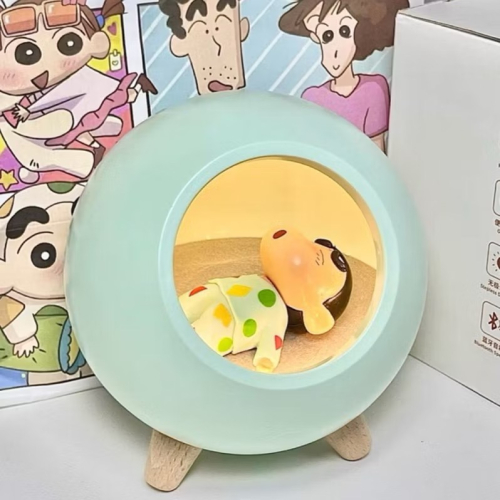 『????????? ✨』蠟筆小新多功能擺件公仔 聽歌 播放音樂 情侶禮物 閨蜜禮物 送禮自用都好
