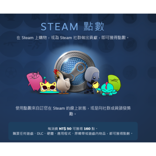 Steam點數商店點數