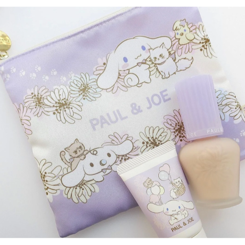 ✿PAUL&JOE✿ paul&joe pj 大耳狗好朋友限量隔離護手乳套組 隔離乳 護手霜 化妝包 全新