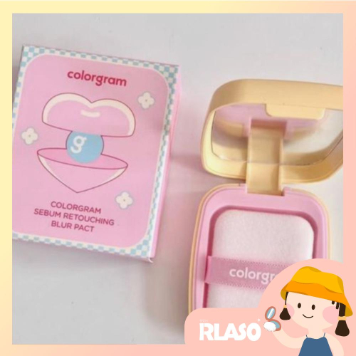 【Rlaso】Colorgram｜定妝遮瑕蜜粉餅 提亮 控油 蜜粉餅 修飾毛孔 定妝 遮瑕