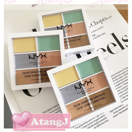 ??美國 正品 NYX 六色 遮瑕 修容 黑眼圈 痘疤 調和? concealer