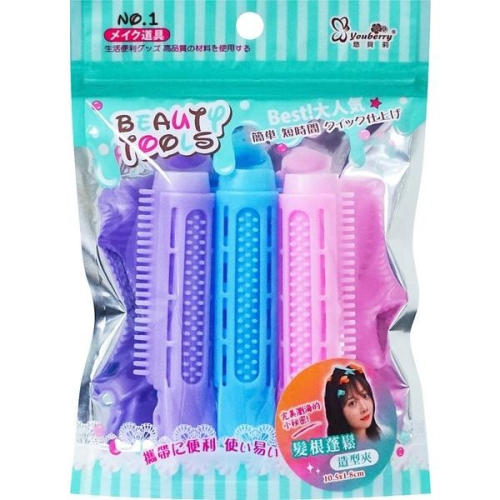 髮根蓬鬆造型髮捲器(3入)
