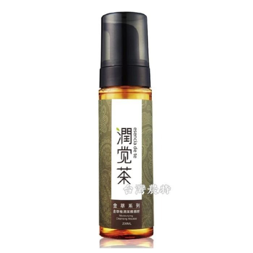 銷售一空[台灣農特]茶寶潤覺茶金萃植潤潔顏慕斯200ml*1瓶