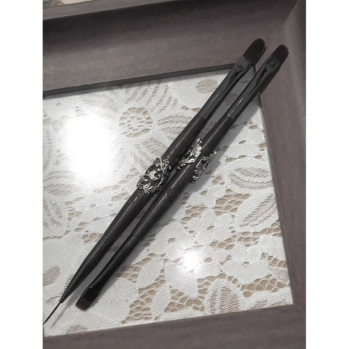 * FOXFINGER·豆湯 * 新款渡鴉系列 - 雙頭美甲筆 / 美甲工具