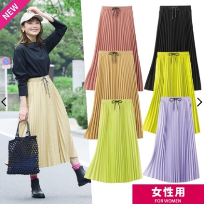 6/24-7/15東京連線代購商品 日本WORKMAN 女生輕薄防水可收納百褶裙 戶外 露營 登山 旅行 日本職人時尚